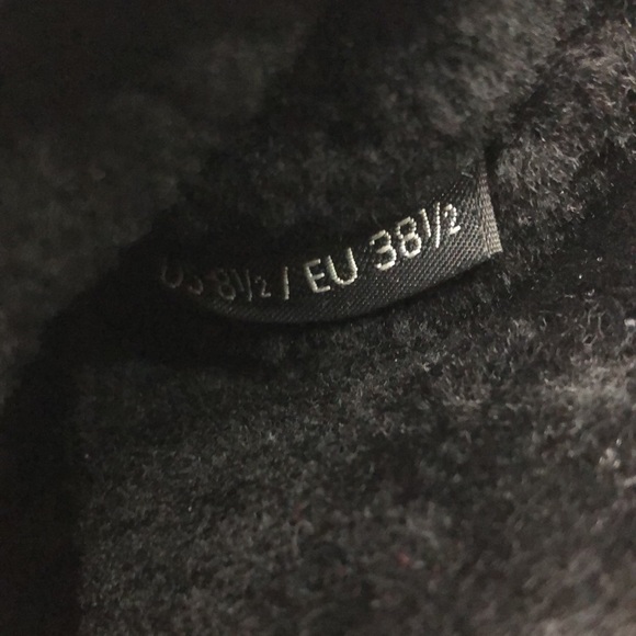 Vince Claudia Black Leather Moto Ankle Boots - Picture 12 of 14